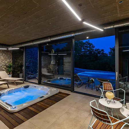 Luxury Jerini House With Pool And Wellness Villa Bajcici